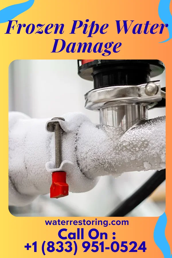 Frozen Pipe Water Damage in Richmond, MI